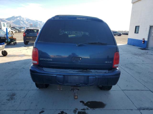 1B4HS28N61F614071 - 2001 DODGE DURANGO BLUE photo 6