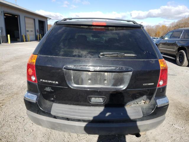 2C8GF68404R600793 - 2004 CHRYSLER PACIFICA BLACK photo 6