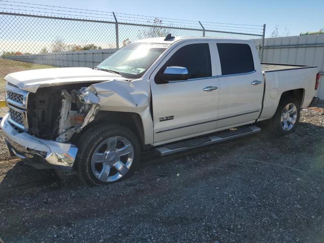 3GCPCSEJ8FG329780 - 2015 CHEVROLET SILVERADO C1500 LTZ WHITE photo 1