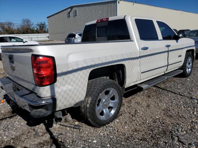 3GCPCSEJ8FG329780 - 2015 CHEVROLET SILVERADO C1500 LTZ WHITE photo 3