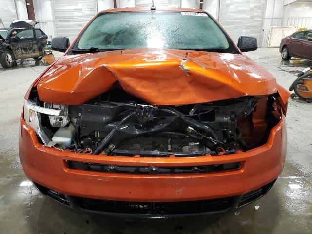 2FMDK46C58BA96881 - 2008 FORD EDGE SE ORANGE photo 5