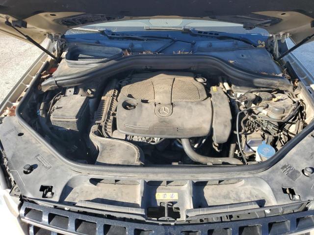 4JGDA5HBXCA016217 - 2012 MERCEDES-BENZ ML 350 4MATIC SILVER photo 11