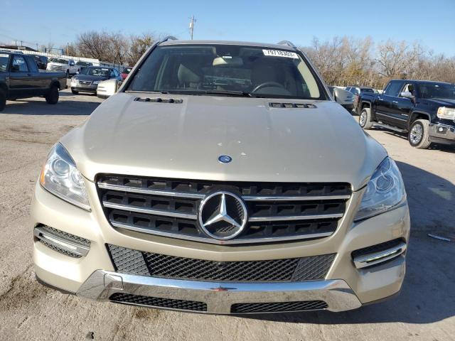 4JGDA5HBXCA016217 - 2012 MERCEDES-BENZ ML 350 4MATIC SILVER photo 5
