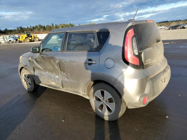 KNDJN2A27E7059319 - 2014 KIA SOUL GRAY photo 2