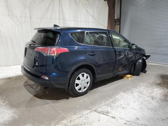 JTMBFREV9JJ243592 - 2018 TOYOTA RAV4 LE BLUE photo 3