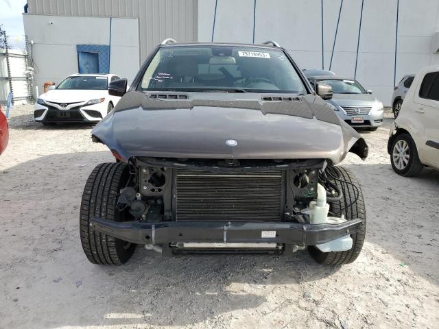 4JGDA5HB2CA095169 - 2012 MERCEDES-BENZ ML 350 4MATIC TAN photo 5