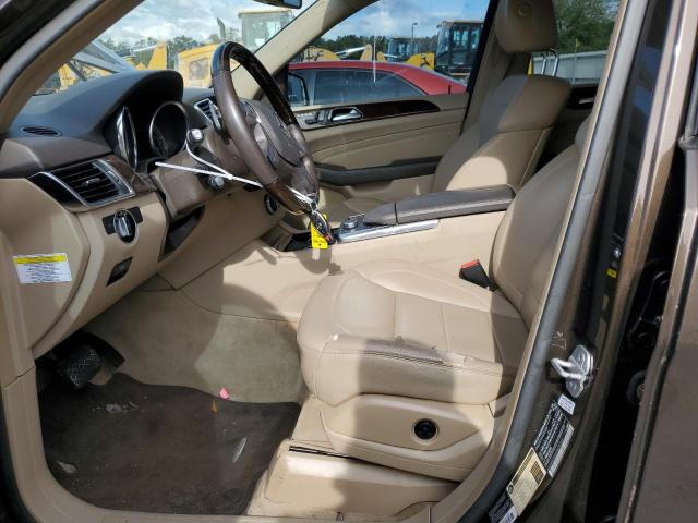 4JGDA5HB2CA095169 - 2012 MERCEDES-BENZ ML 350 4MATIC TAN photo 7