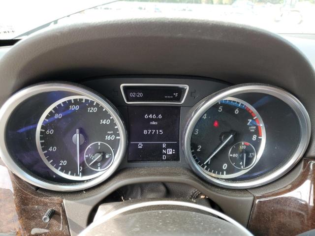 4JGDA5HB2CA095169 - 2012 MERCEDES-BENZ ML 350 4MATIC TAN photo 9