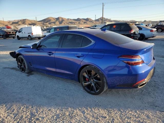 KMTG54TE3NU095024 - 2022 GENESIS G70 BASE BLUE photo 2