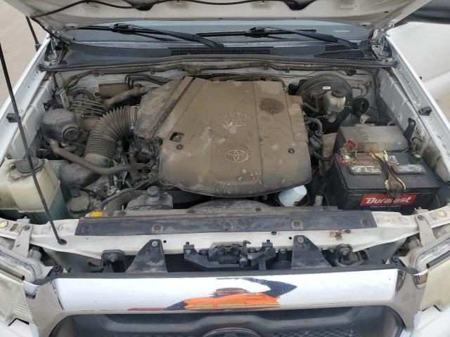 5TFJU4GN8CX023314 - 2012 TOYOTA TACOMA DOUBLE CAB PRERUNNER WHITE photo 11