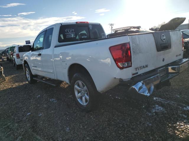 1N6AA0CC1CN311979 - 2012 NISSAN TITAN S WHITE photo 2