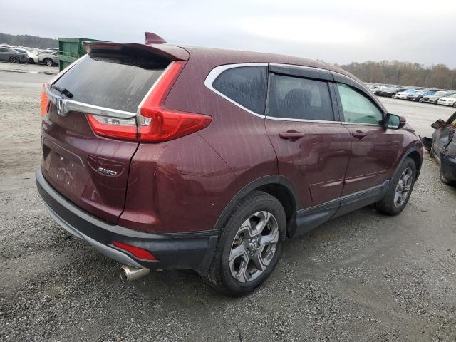 2HKRW2H56JH639716 - 2018 HONDA CR-V EX BURGUNDY photo 3