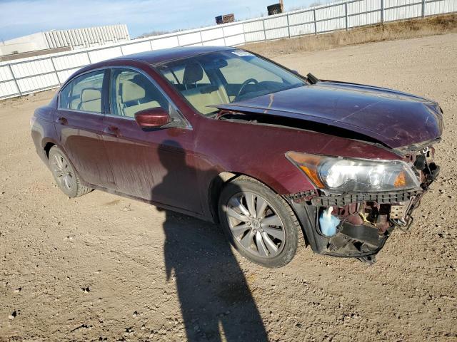 1HGCP2F7XCA092873 - 2012 HONDA ACCORD EX BURGUNDY photo 4