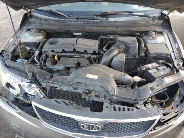 KNAFU4A26A5861724 - 2010 KIA FORTE EX GRAY photo 11