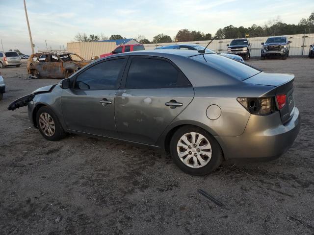 KNAFU4A26A5861724 - 2010 KIA FORTE EX GRAY photo 2