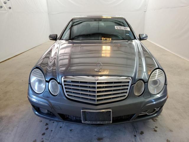 WDBUF56X98B198528 - 2008 MERCEDES-BENZ E 350 GRAY photo 5