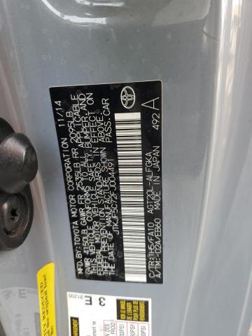 JTKJF5C72FJ004491 - 2015 TOYOTA SCION TC 灰色 照片 12