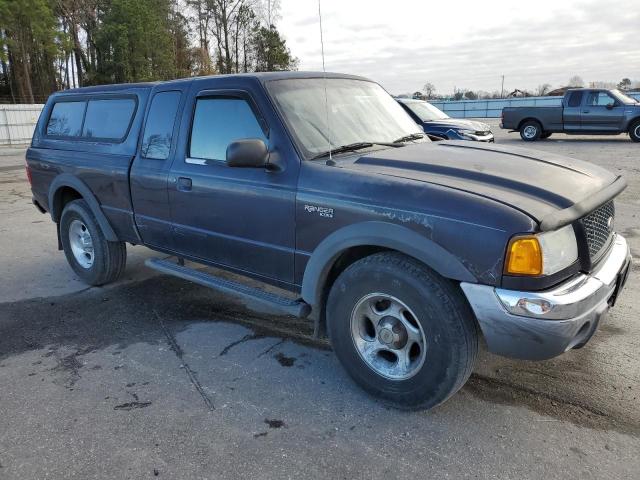 1FTZR15E11PA69540 - 2001 FORD RANGER SUPER CAB BLUE photo 4