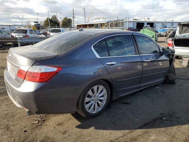 1HGCR2F82EA153459 - 2014 HONDA ACCORD EXL GRAY photo 3