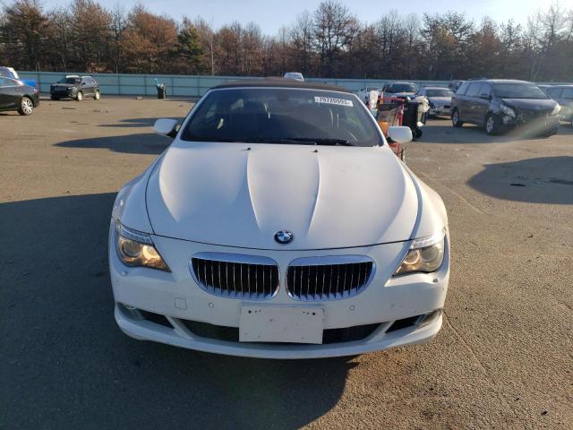 WBAEB5C50AC224886 - 2010 BMW 650 I WHITE photo 5