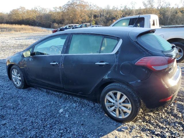 KNAFX5A85E5196161 - 2014 KIA FORTE EX BLACK photo 2