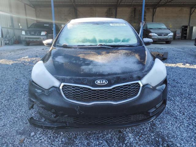 KNAFX5A85E5196161 - 2014 KIA FORTE EX BLACK photo 5