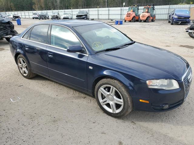 WAUDH78E26A198762 - 2006 AUDI A4 3.2 QUATTRO BLUE photo 4