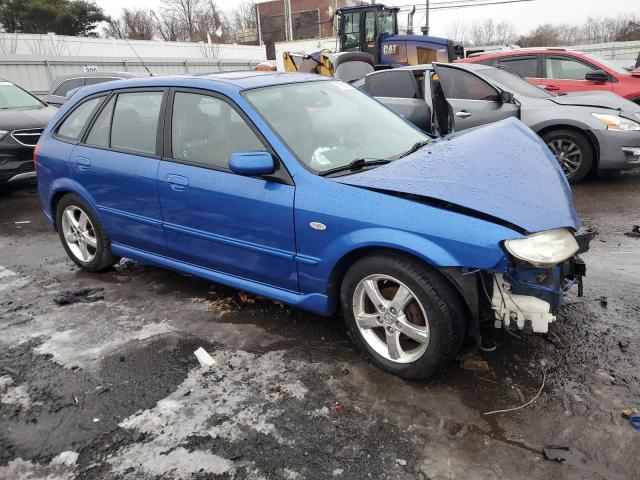 JM1BJ245031212466 - 2003 MAZDA PROTEGE PR5 蓝色 照片 4