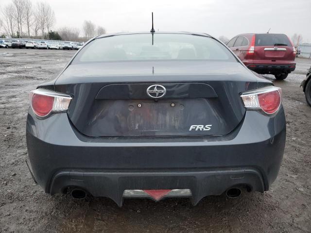 JF1ZNAA11D1706664 - 2013 TOYOTA SCION FR-S GRAY photo 6