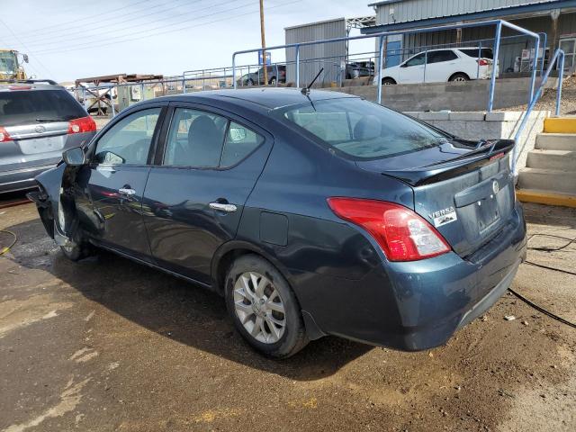 3N1CN7AP7GL905094 - 2016 NISSAN VERSA S BLUE photo 2