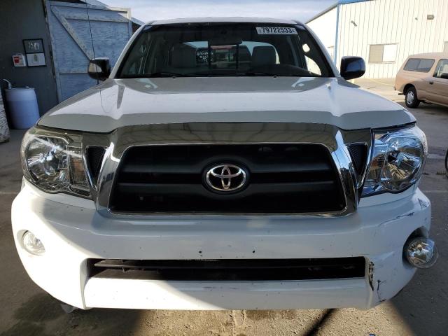 5TETU62NX5Z139167 - 2005 TOYOTA TACOMA PRERUNNER ACCESS CAB WHITE photo 5