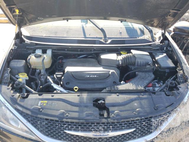 2C4RC1BG0HR719961 - 2017 CHRYSLER PACIFICA TOURING L შავი ფოტო 12