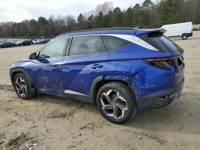 5NMJE3AE6NH065864 - 2022 HYUNDAI TUCSON LIMITED BLUE photo 2