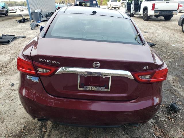 1N4AA6APXHC369402 - 2017 NISSAN MAXIMA 3.5S BURGUNDY photo 6