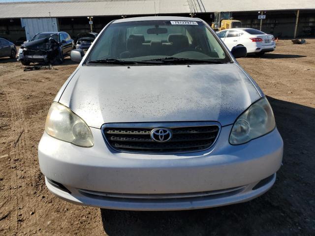 1NXBR32E55Z471260 - 2005 TOYOTA COROLLA CE SILVER photo 5