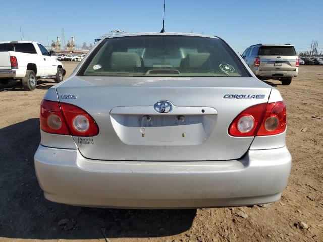 1NXBR32E55Z471260 - 2005 TOYOTA COROLLA CE SILVER photo 6