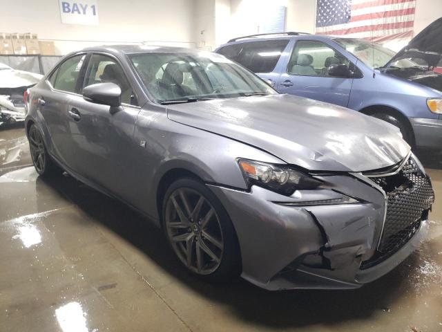 JTHCF1D26E5015317 - 2014 LEXUS IS 250 GRAY photo 4