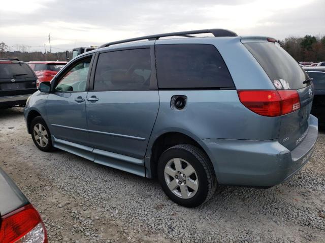 5TDZA23C14S078196 - 2004 TOYOTA SIENNA CE BLUE photo 2