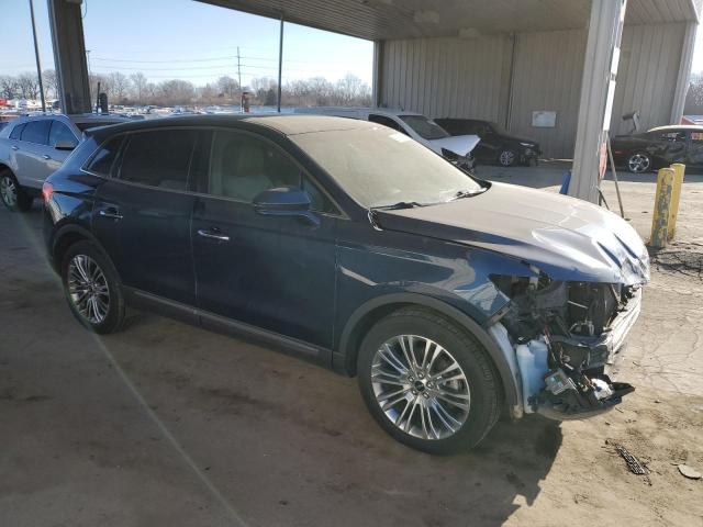 2LMPJ8LR4HBL22767 - 2017 LINCOLN MKX RESERVE BLUE photo 4