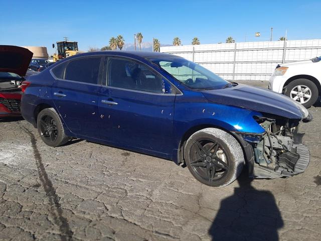 3N1AB7AP6KY432896 - 2019 NISSAN SENTRA S BLUE photo 4