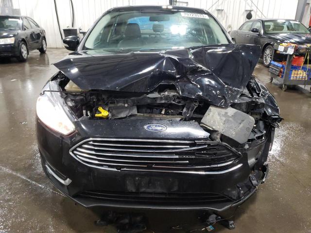 1FADP3J25JL217225 - 2018 FORD FOCUS TITANIUM BLACK photo 5