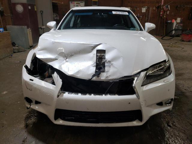 JTHCE1BL7D5016943 - 2013 LEXUS GS 350 WHITE photo 5