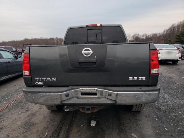 1N6AA07BX4N584065 - 2004 NISSAN TITAN XE CHARCOAL photo 6