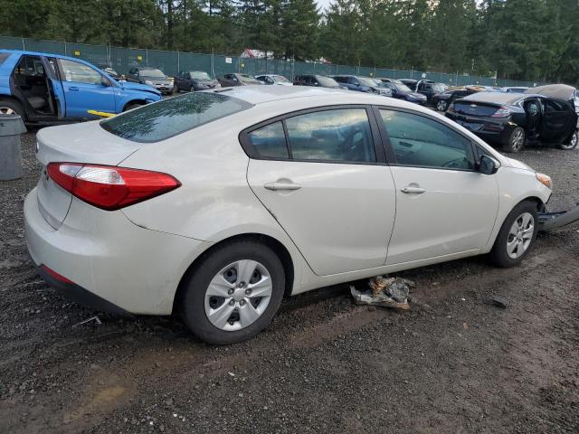 KNAFK4A6XF5367995 - 2015 KIA FORTE LX WHITE photo 3