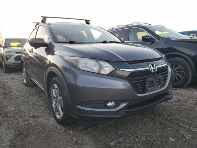 3CZRU6H5XGM765796 - 2016 HONDA HR-V EX GRAY photo 4