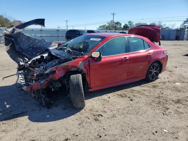 4T1B11HK6KU234653 - 2019 TOYOTA CAMRY L RED photo 1