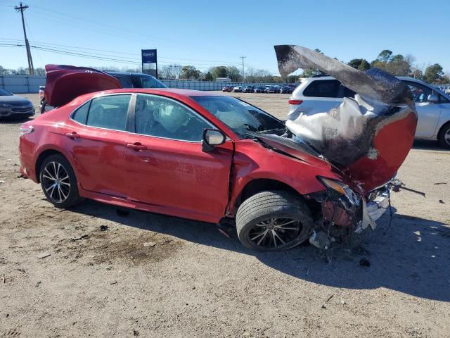 4T1B11HK6KU234653 - 2019 TOYOTA CAMRY L RED photo 4