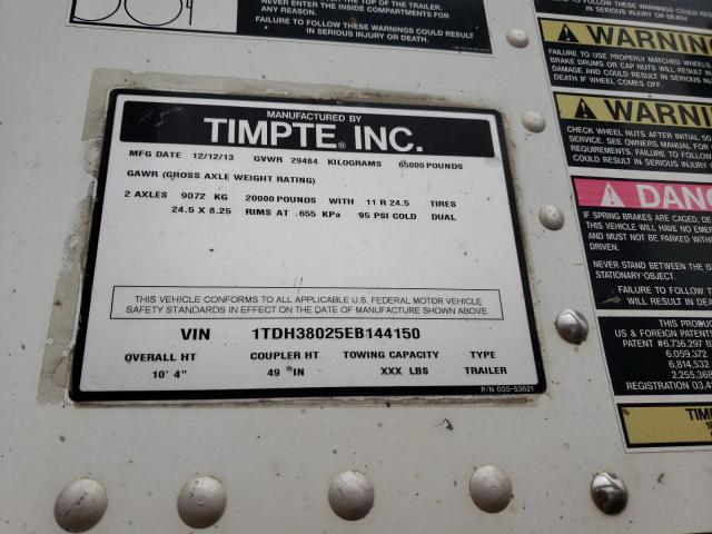 1TDH38025EB144150 - 2014 TIMP HOPPER TRL 银色 照片 10