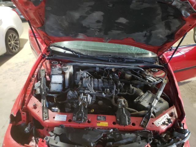 2G1WH55K719207768 - 2001 CHEVROLET IMPALA LS RED photo 11