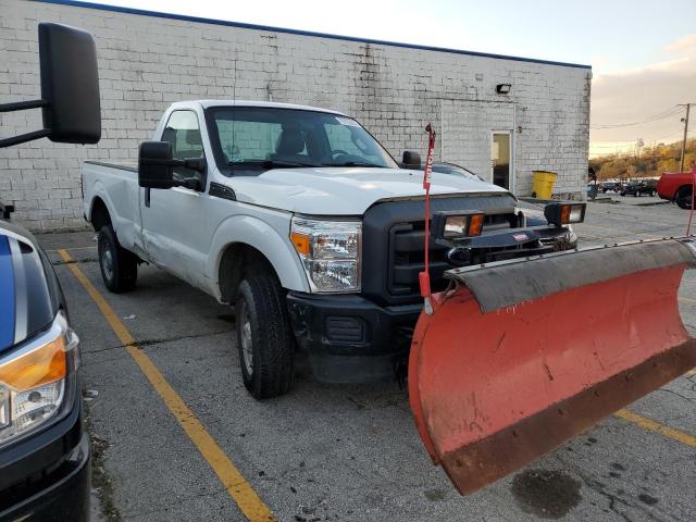 1FTRF3B6XCEC11030 - 2012 FORD F350 SUPER DUTY WHITE photo 4